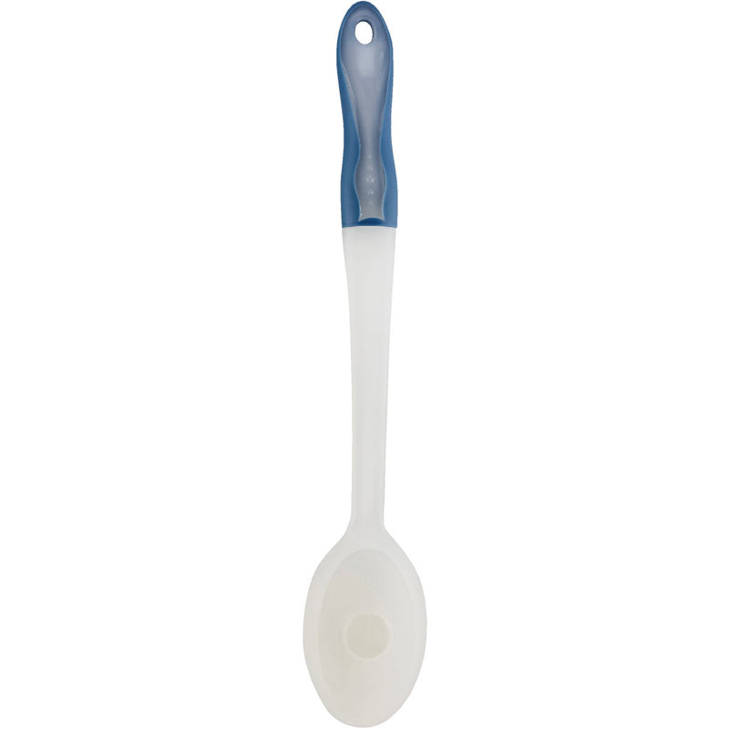 16 In. White & Blue Bath Brush Body Scrubber