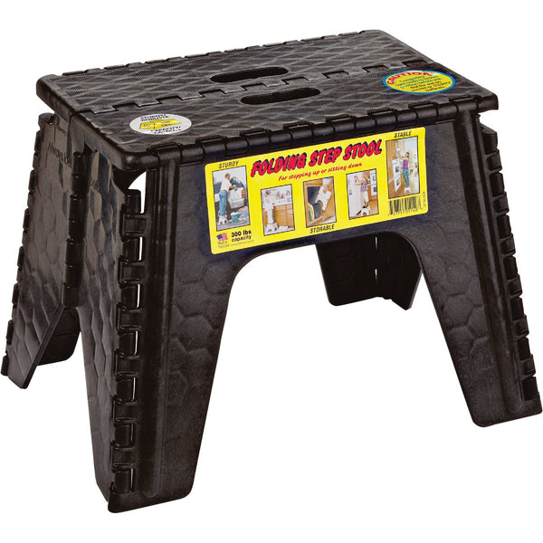 E-Z Foldz 12 In. 1-Step Folding Step Stool