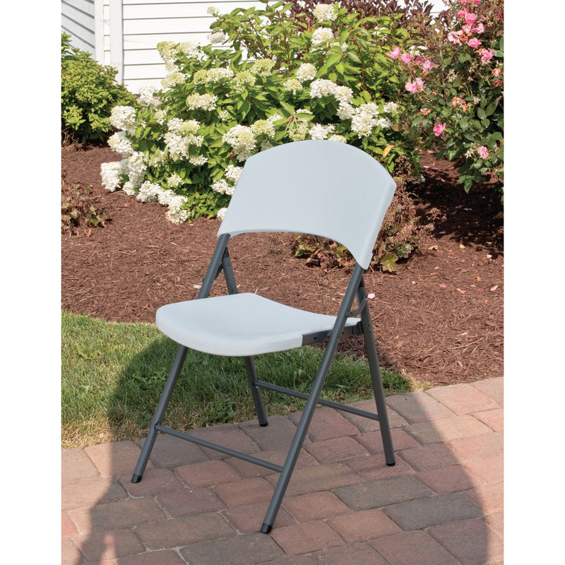 Lifetime White Granite Light Folding Chair