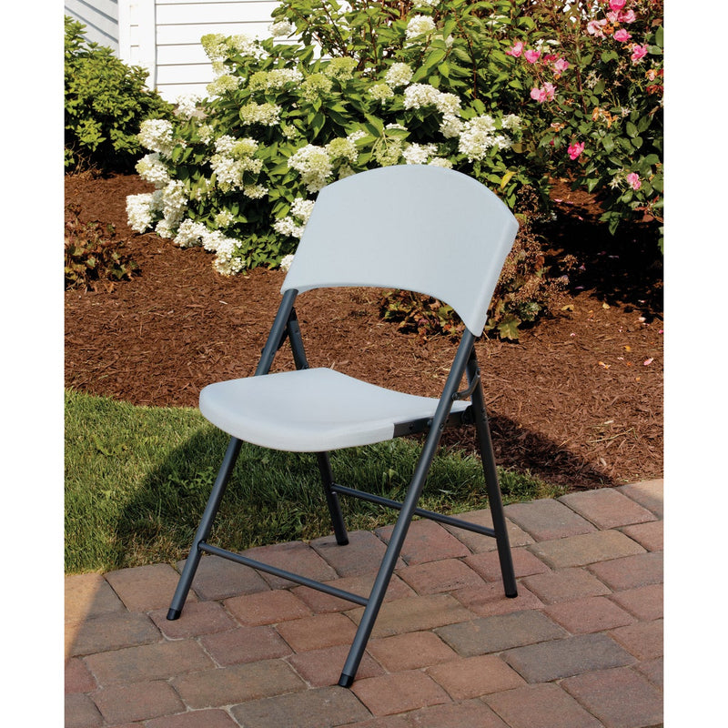 Lifetime White Granite Light Folding Chair