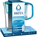 Brita Large Tahoe Teal 10-Cup Water Filter Pitcher