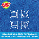 Scotch-Brite Non-Scratch Scour Pads, 6 In. x 3 In. (3-Pack)