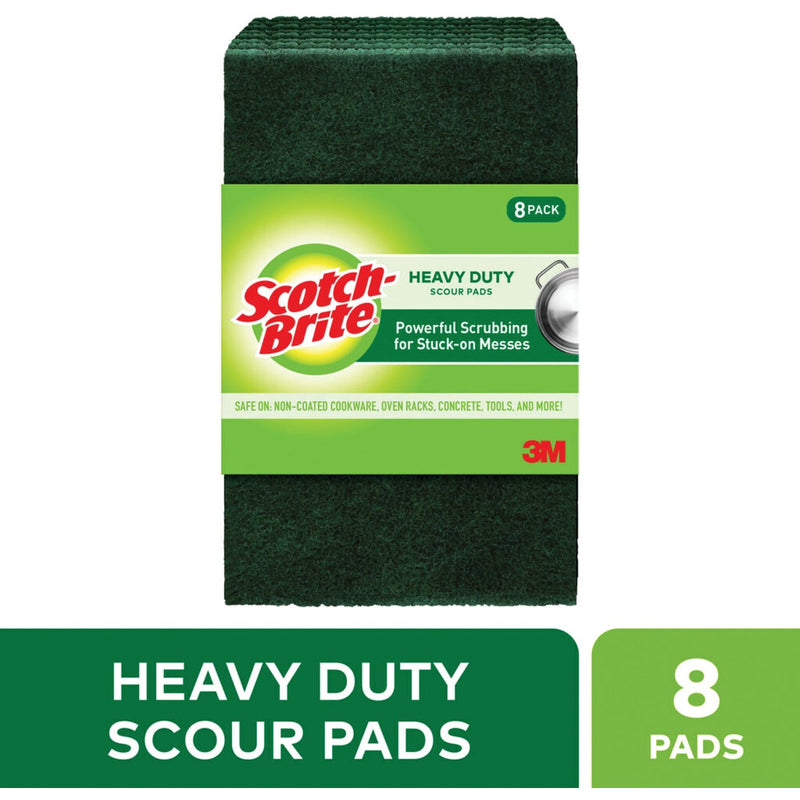 Scotch-Brite Heavy Duty Scour Pad (8-Pack)