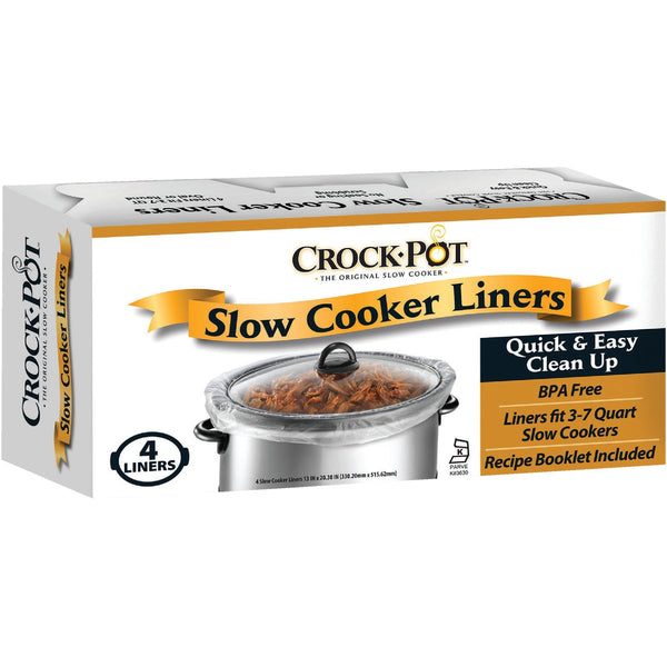 Crock-Pot Slow Cooker Liners (4-Pack)