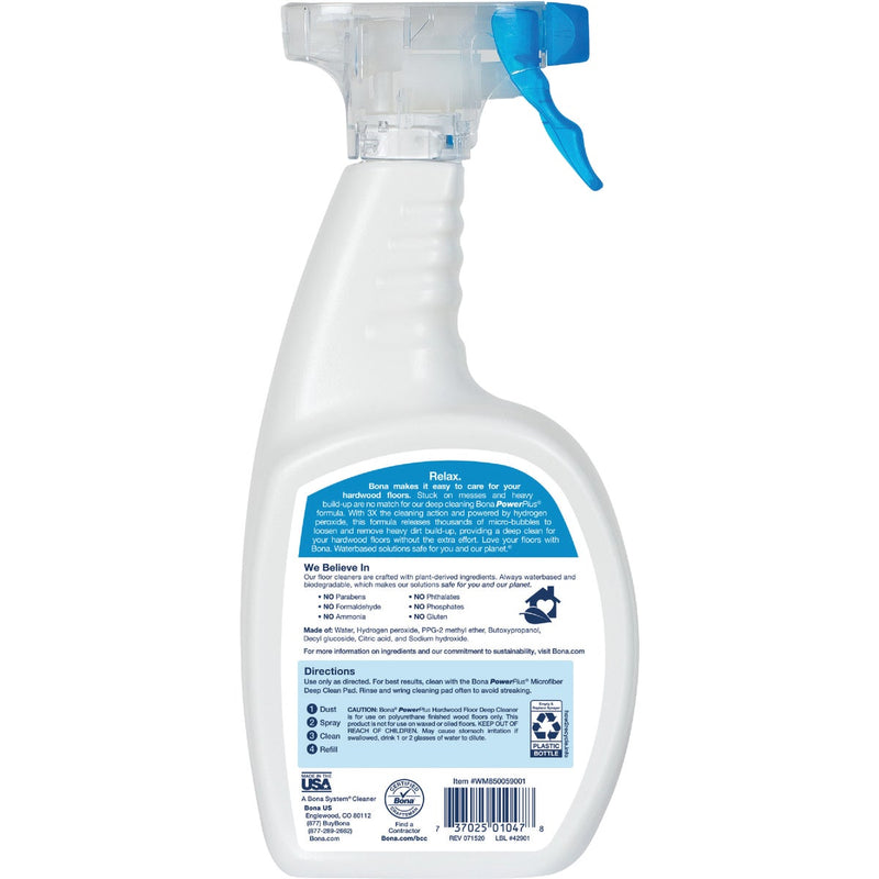 Bona PowerPlus 32 Oz. Hardwood Floor Cleaner