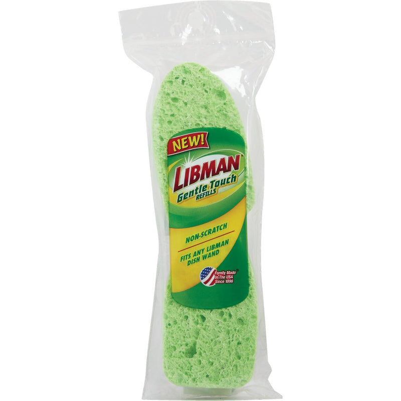 Libman Natural Cellulose Soap Dispensing Brush Refill (2-Pack)