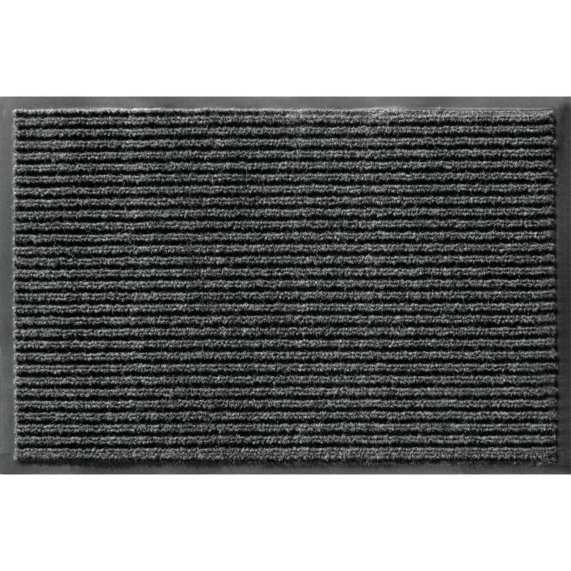 Apache Enviroback Pepper 24 In. x 36 In. Carpet/Recycled Rubber Door Mat