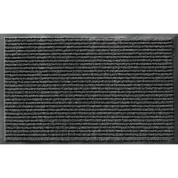 Apache Enviroback Onyx 36 In. x 60 In. Carpet/Recycled Rubber Door Mat