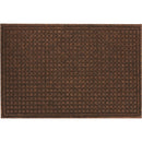 Apache Textures Walnut 24 In. x 36 In. Carpet/Recycled Rubber Door Mat