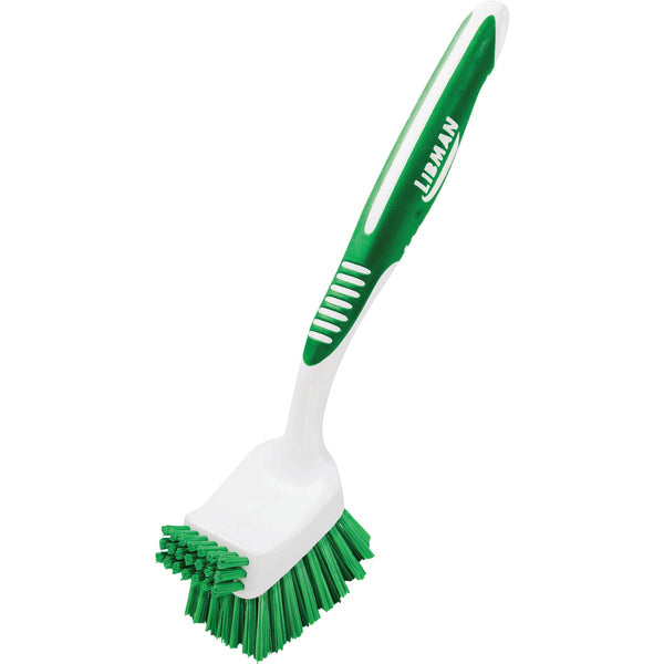 Libman Green Polymer Fibers Ergonomic Dish Brush