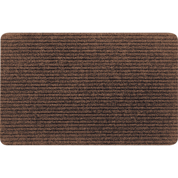 Apache 20 In. x 30 In. Carpet/Recycled Rubber TriRib Door Mat