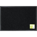 Apache Enviroback Pepper 18 In. x 27 In. Carpet/Recycled Rubber Door Mat
