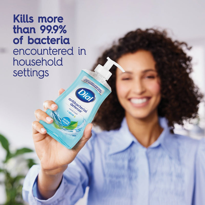 Dial Antibacterial Defense 11 Oz. Spring Water Liquid Hand Soap