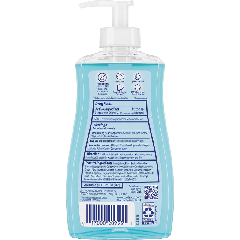 Dial Antibacterial Defense 11 Oz. Spring Water Liquid Hand Soap