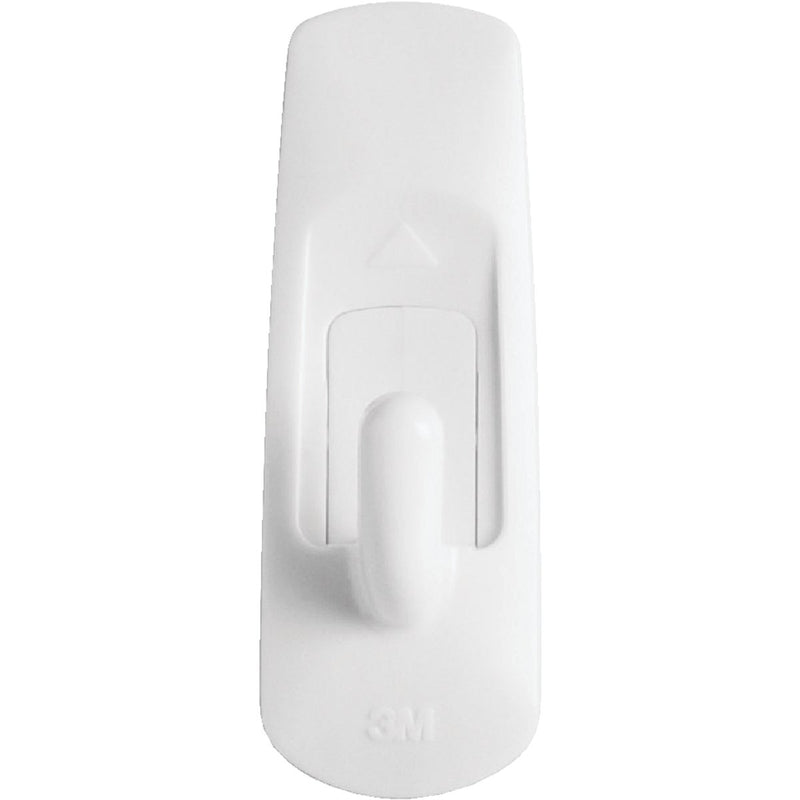 Command Small Hooks, White, 2 Hooks, 4 Strips