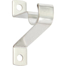 Kenney Silver 7/16 In. Cafe Rod Bracket (2-Pack)