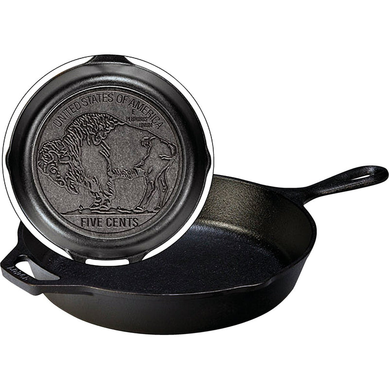 Lodge 10.25 In. Buffalo Nickel Cast Iron Skillet