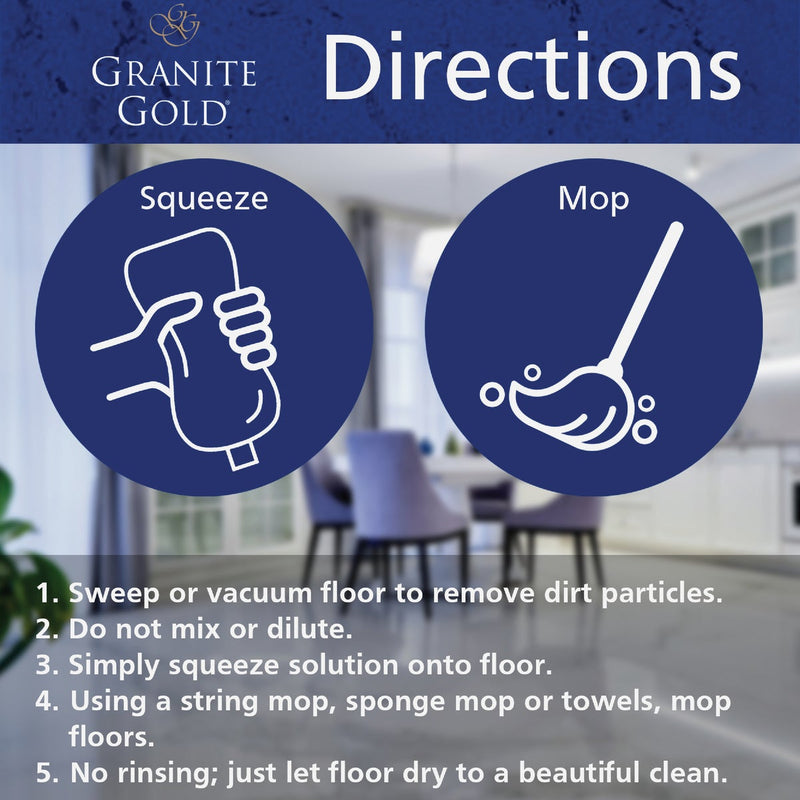 Granite Gold 32 Oz. Squeeze and Mop Floor Cleaner