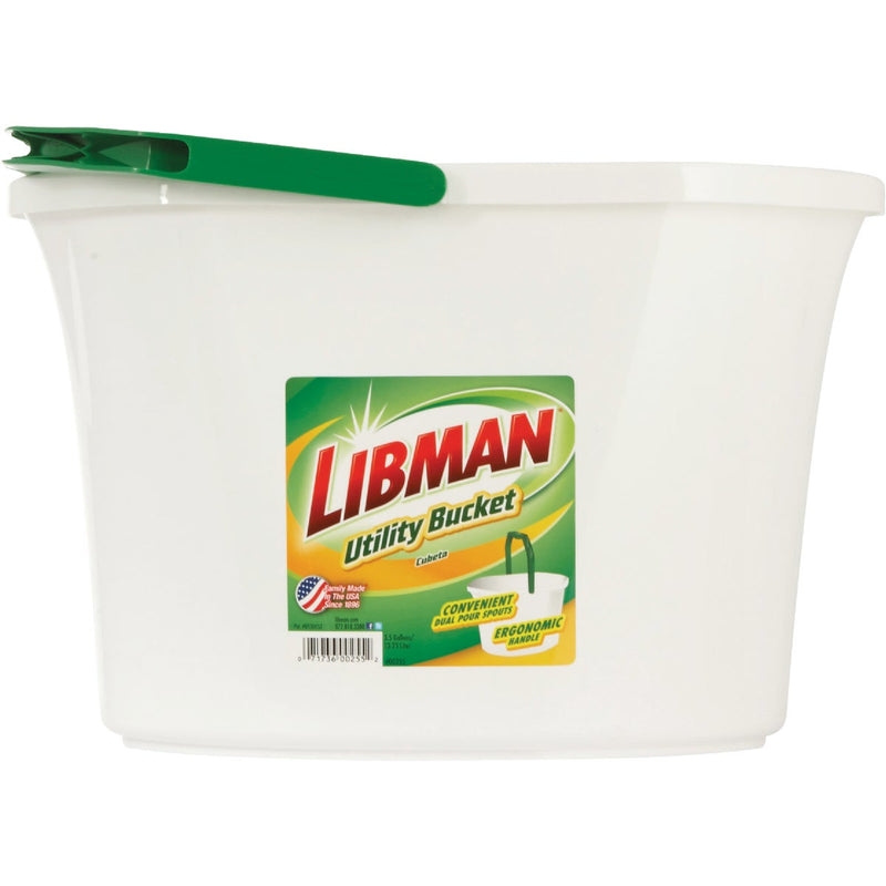 Libman 3.5 Gal. White Utility Bucket