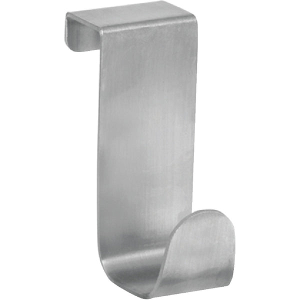 iDesign Forma Stainless Steel 1 In. W. x 3 In. H. x 2.25 In. D. Cabinet Hook