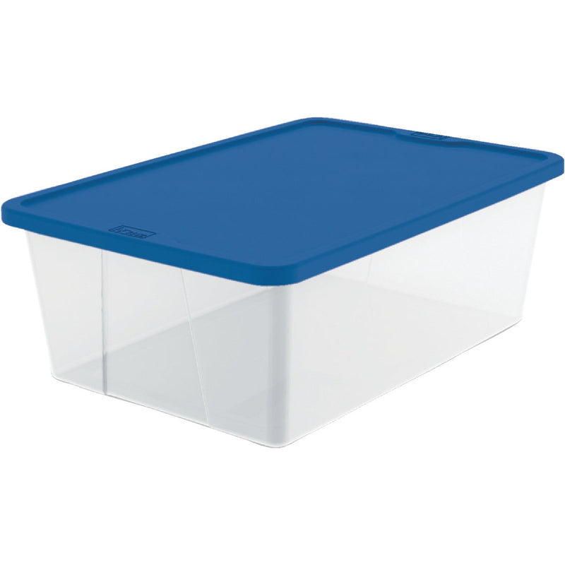 Homz 12 Qt. Clear Storage Tote