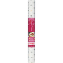 Con-Tact Grip Print 18 In. x 4 Ft. Dottie Gray Non-Adhesive Shelf Liner