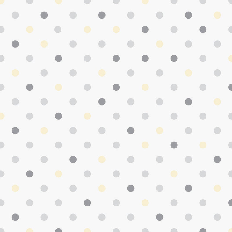 Con-Tact Grip Print 18 In. x 4 Ft. Dottie Gray Non-Adhesive Shelf Liner
