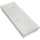 iDesign Linus 6 In. W. x 15 In. L. x 2 In. D. Clear Drawer Organizer Tray