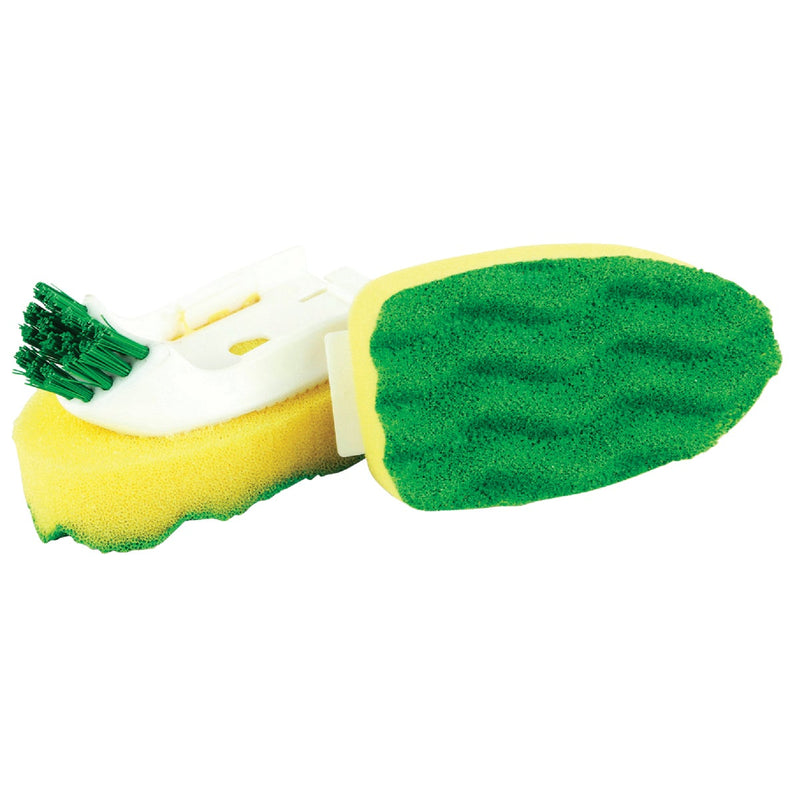 Libman Sponge Soap Dispensing Brush Refill With Scraper