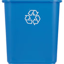 United Solutions 28 Qt. Recycling Office Wastebasket