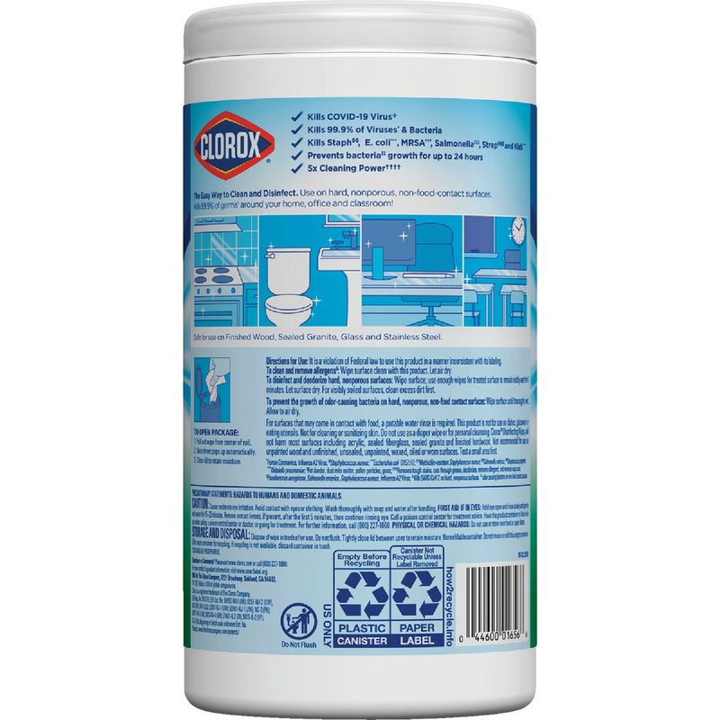 Clorox Fresh Scent Disinfecting Cleaning Wipes Tub (75-Count)