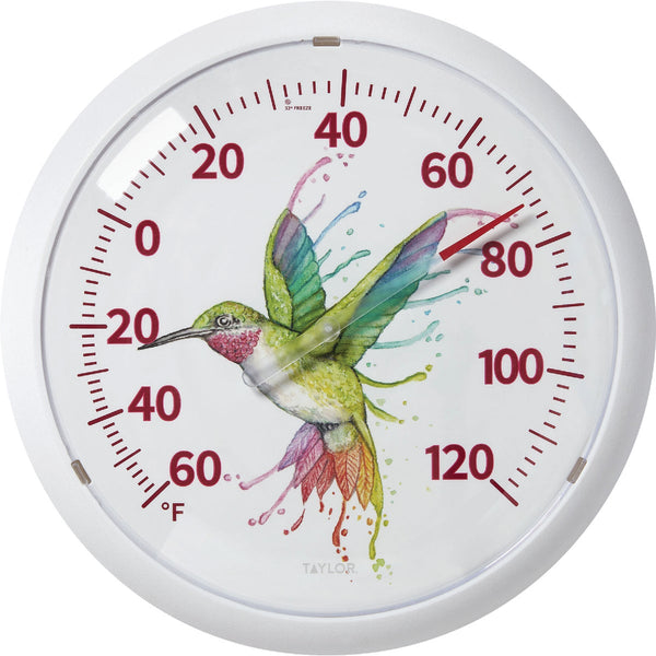 Taylor 13-1/2 In. Fahrenheit -60 To 120 Outdoor Wall Thermometer