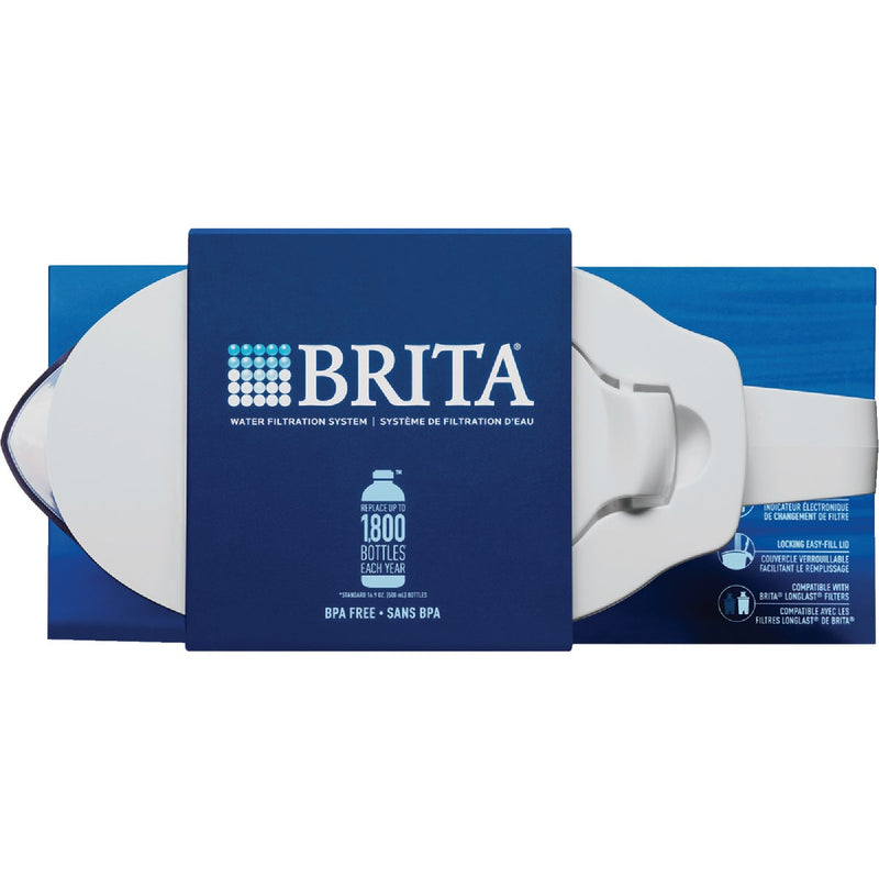 Brita White 6-Cup Water Filter Pitcher