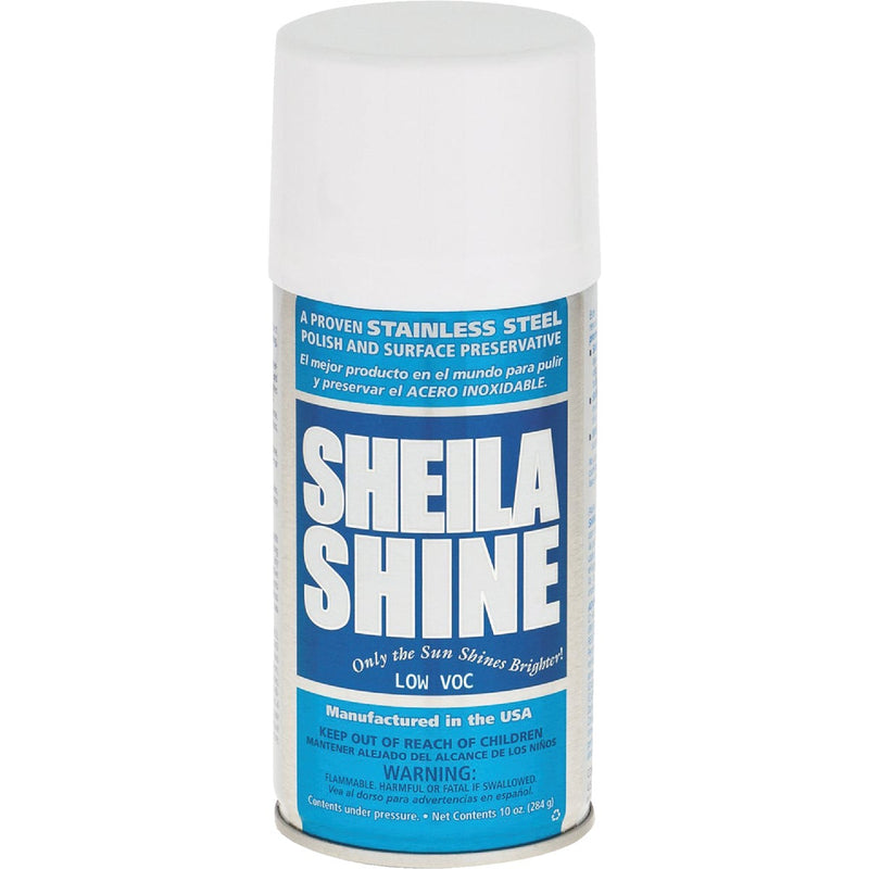 Sheila Shine 10 Oz. Low VOC Stainless Steel Cleaner, Polish & Surface Preservative Aerosol