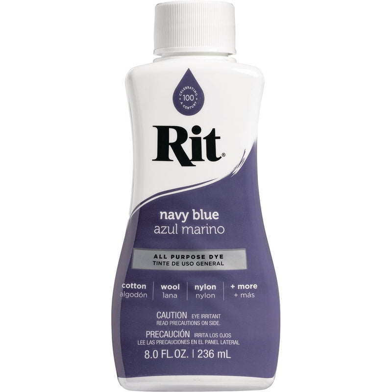 Rit Navy Blue 8 oz Liquid Dye