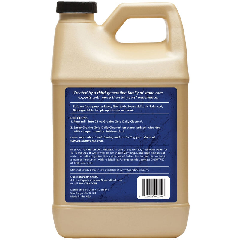 Granite Gold 64 Oz. Refill Daily Granite Cleaner