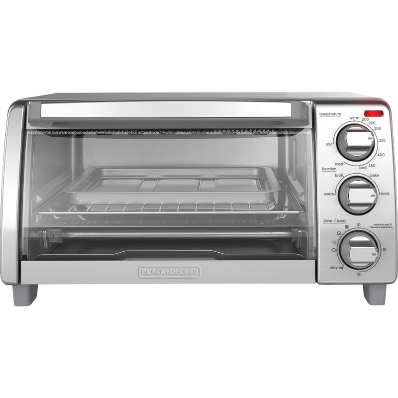 Black & Decker 4-Slice Natural Convection Toaster Oven