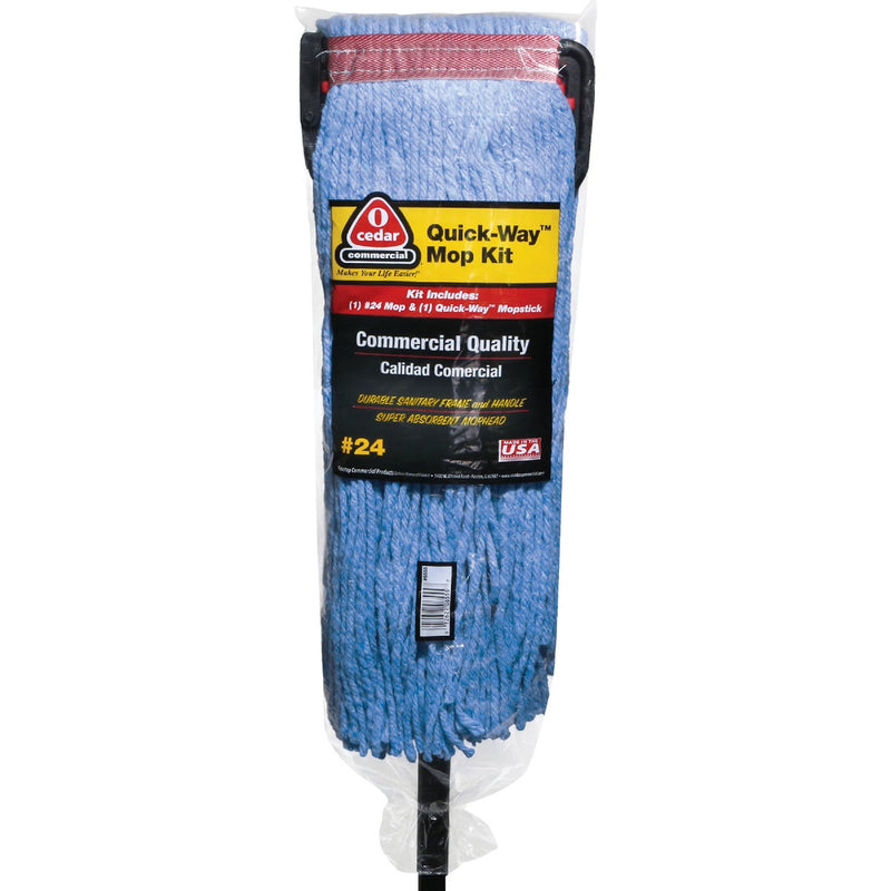 O-Cedar Quick-Way Commerical Cotton Mop Kit