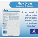 Plink Fizzy Drain Freshener & Cleaner (6-Tabs)