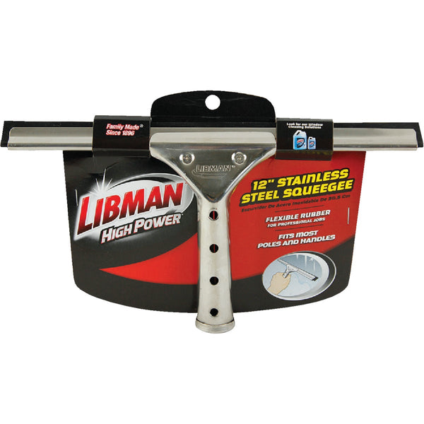 Libman High Power 12 In. Rubber Squeegee