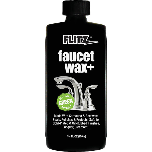Flitz 3.4 Oz. Faucet Wax Metal Polish