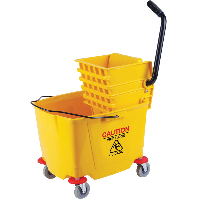 38 Qt. Down Press PVC Mop Bucket & Wringer