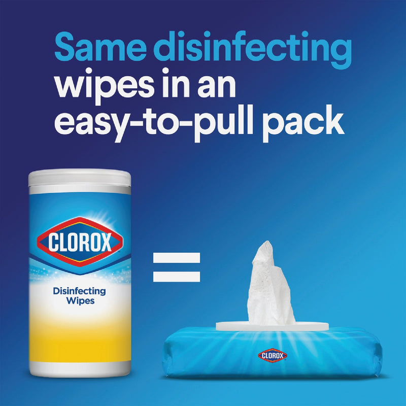 Clorox Fresh Scent Disinfecting Cleaning Wipes Flexpack (75-Count)