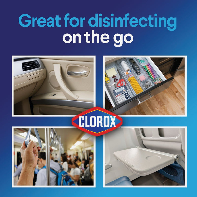 Clorox Crisp Lemon Disinfecting Cleaning Wipes Flexpack (75-Count)