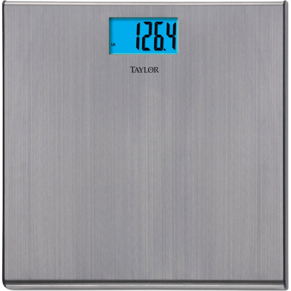 Taylor Digital 440 Lb. Stainless Steel Bath Scale, Silver