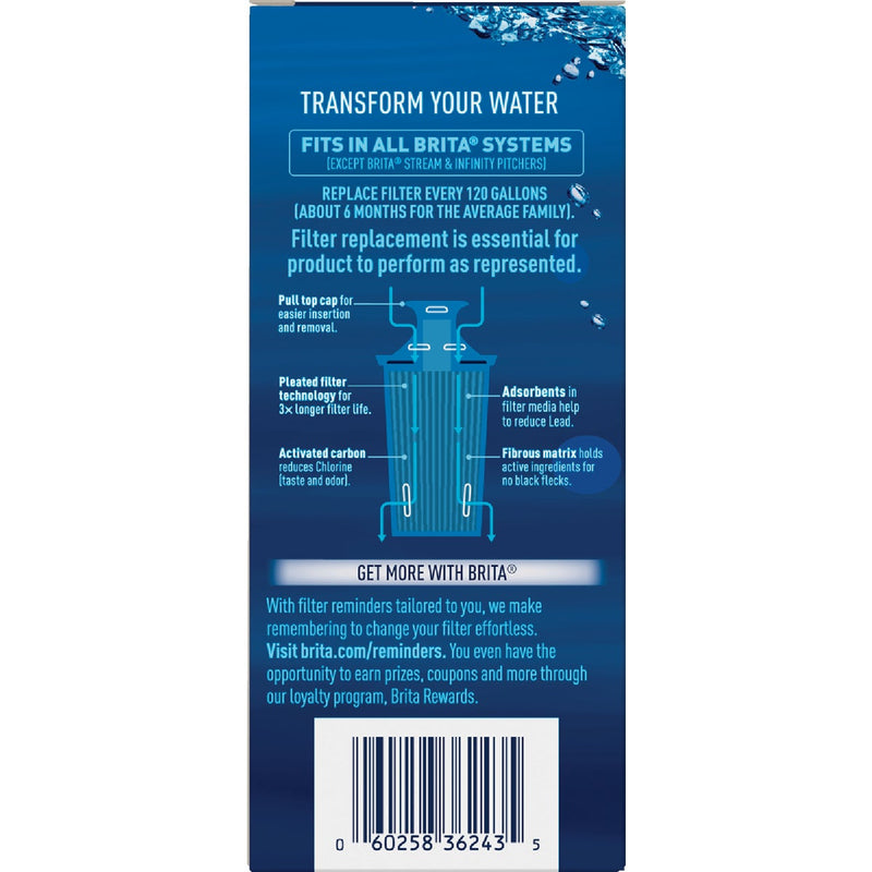 Brita Longlast Pitcher Water Filter Cartridge