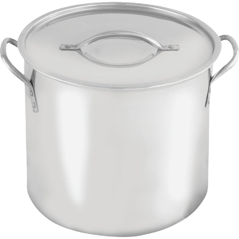 McSunley 8 Qt. Polished Stainless Steel Stockpot