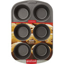 Goodcook 6-Cup Texas Size Non-Stick Muffin Pan