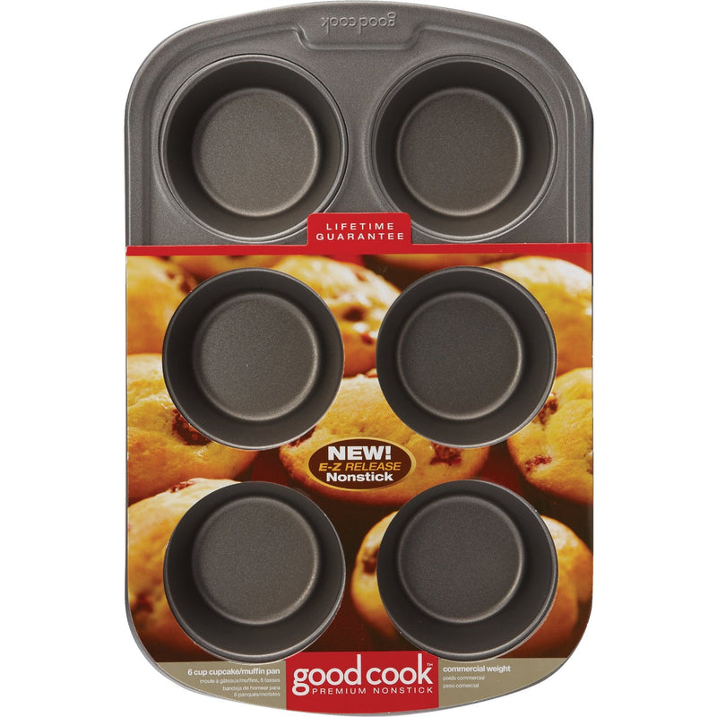 Goodcook 6-Cup Non-Stick Muffin Pan