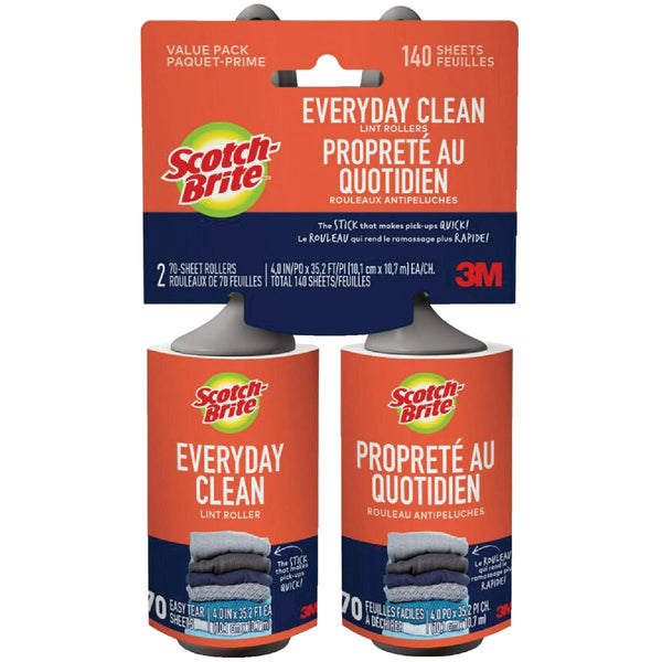 Scotch-Brite Everyday Clean 4 In. x 36.9 Ft. Lint Roller